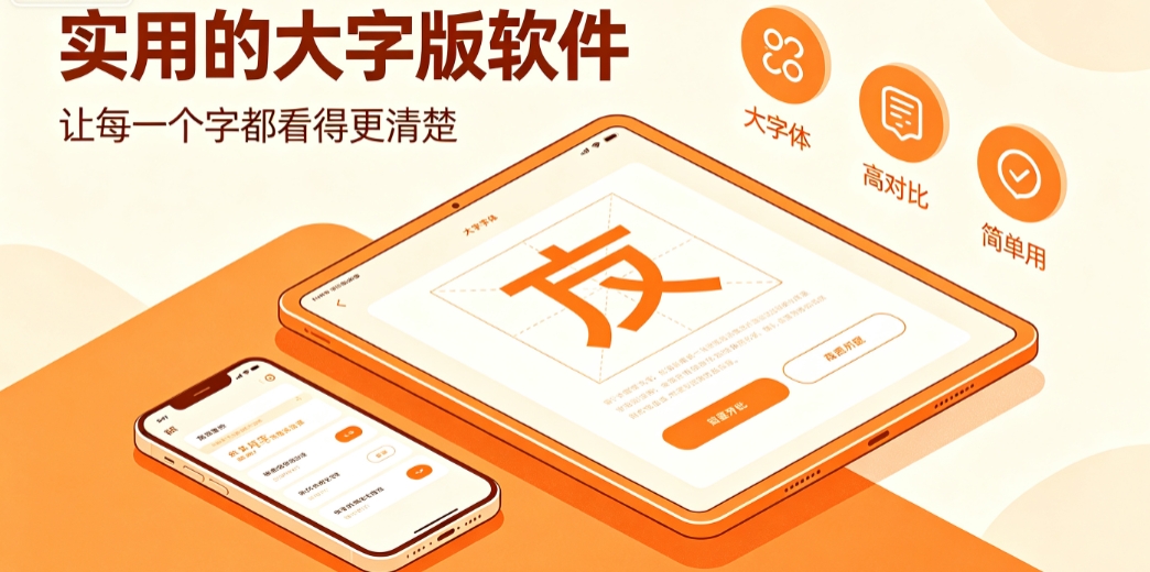 实用的大字版软件