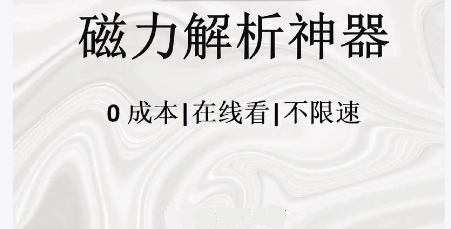 磁力解析软件合集