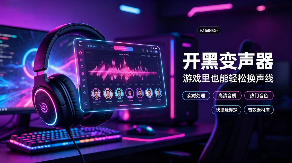 可在游戏中使用的变声器软件