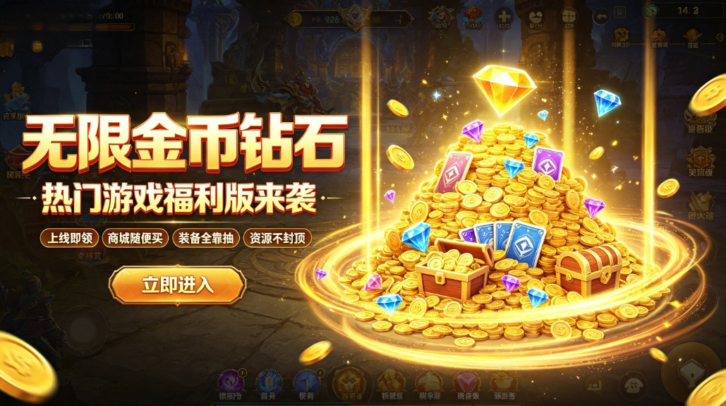 金币钻石可不限量使用的热门游戏