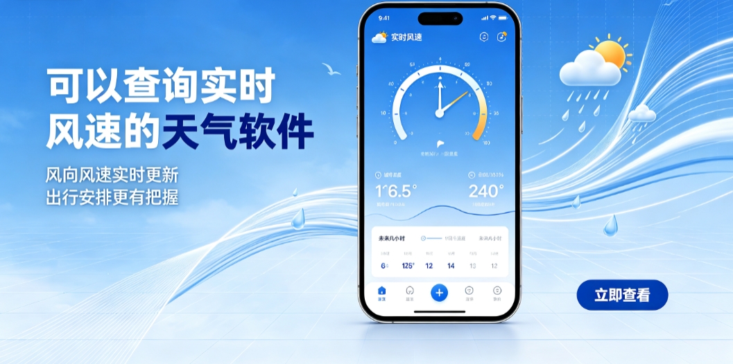 可以查询实时风速的天气软件