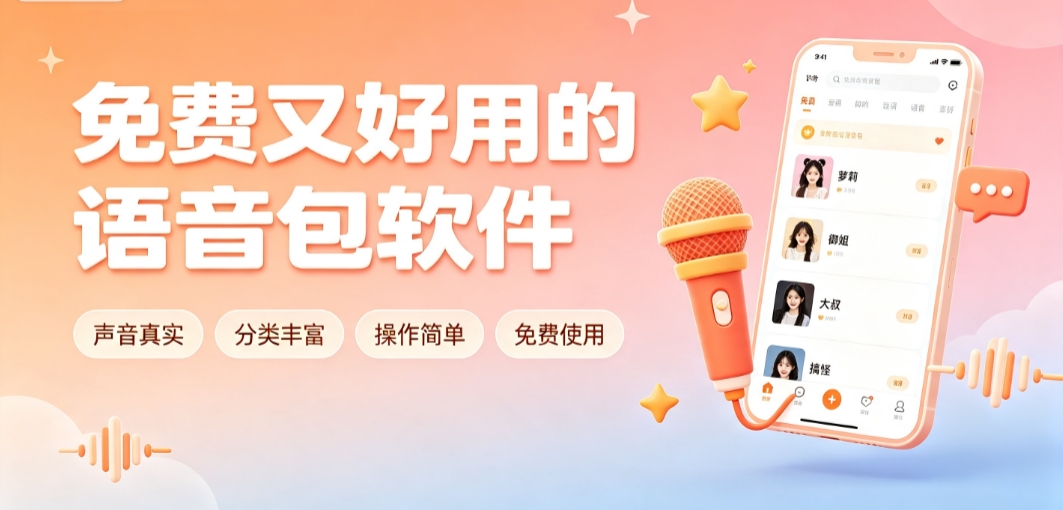 免费又好用的语音包软件