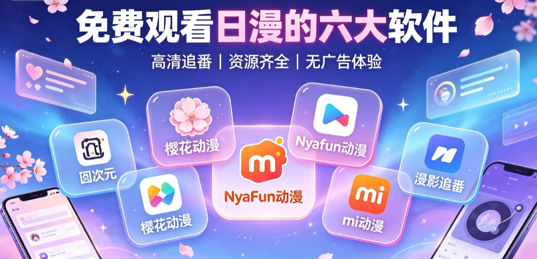 免费观看日漫的六大软件