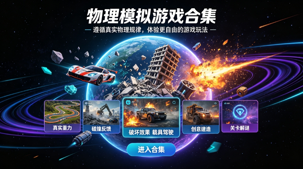 遵循真实物理规律的游戏大全