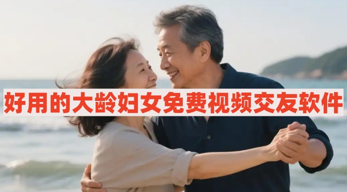好用的大龄妇女免费视频交友软件