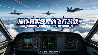 操作真实还原的飞行游戏合集